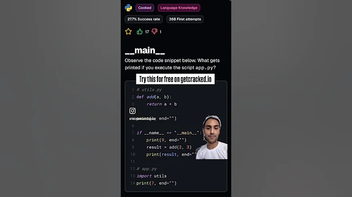 27% success rate 🤣🐍 #pythonprogramming