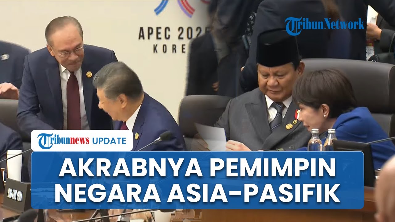 Momen Akrab Pemimpin Negara di KTT APEC: Anwar Hampiri Xi Jinping, Prabowo Ngobrol dengan PM Jepang