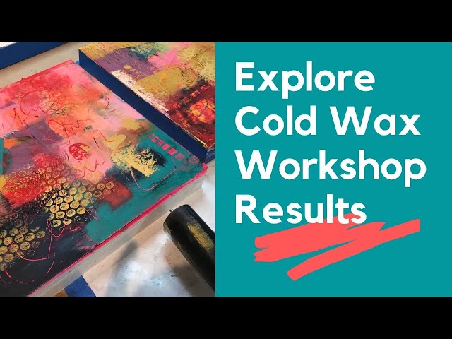 ONLINE – Introducing Cold Wax Painting