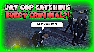 Jared Gitlin Catching Every Criminal | LSPD | NoPixel GTA RP | NoPixel Clips