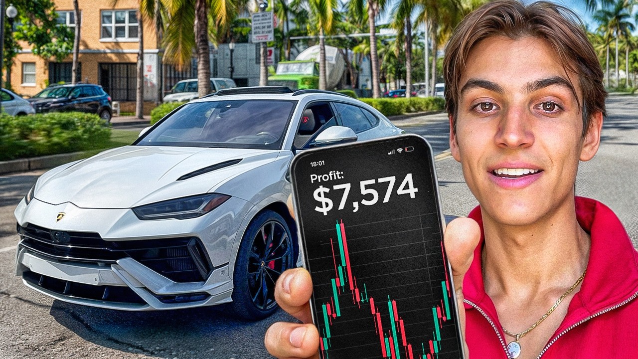 Live Trading In My Lamborghini