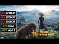 5 GPUs | Where Winds Meet | RX 6700 XT, RX 5700 XT, RX 5500 XT, RTX 2060, GTX 1660 Super
