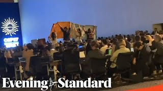 Protesters Interrupt Us Presidents Cop27 Speech