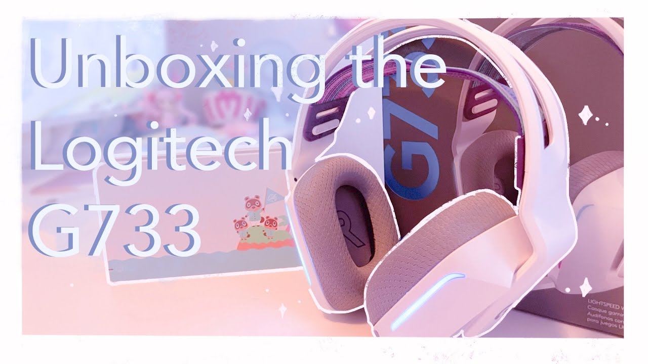 UNBOXING THE LOGITECH G733 HEADPHONES YouTube