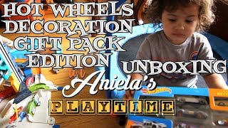 Hot Wheels Decoration Edition Gift Pack, Opened It Anyways - Lil Anielas Paytime Unboxing