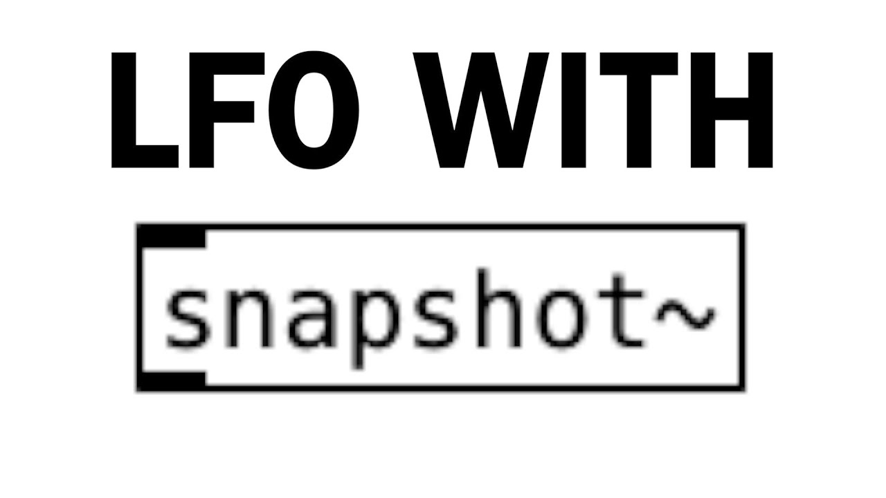 LFO (учебник по чистым данным)