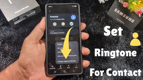 How to Set Ringtone for Individual Contact in Samsung One UI 7