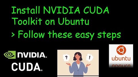 3. Ubuntu & CUDA: A Step-by-Step Installation Tutorial #cuda #nvidia #ai