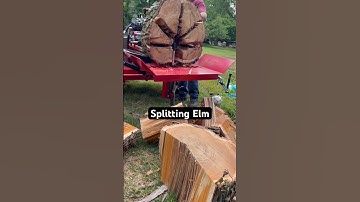 Splitting Elm with Wolfe Ridge 35 SHO