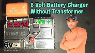 6 Volt Battery Charger Without Transformer. 6 Volt Battery Charger Circuit. 6 Volt Battery Charger.