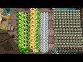 Sling Pea, Wasabi whip and Spikerock - Plants vs Zombies 2