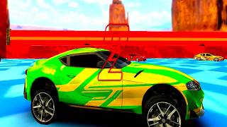 Offroad Mega Ramp Car Stunt Simulator 🛻🛻🛻 New Android Gameplay