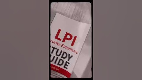 LPI Security Essentials certification offered by the global standard and career support organization