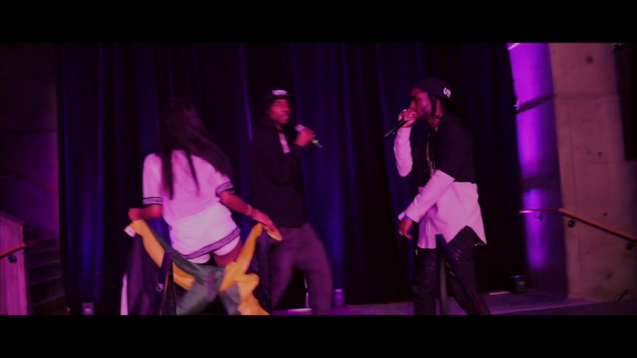 Robin Banks Rapper ROBIN BANKS Scarborough Campus performance - YouTube