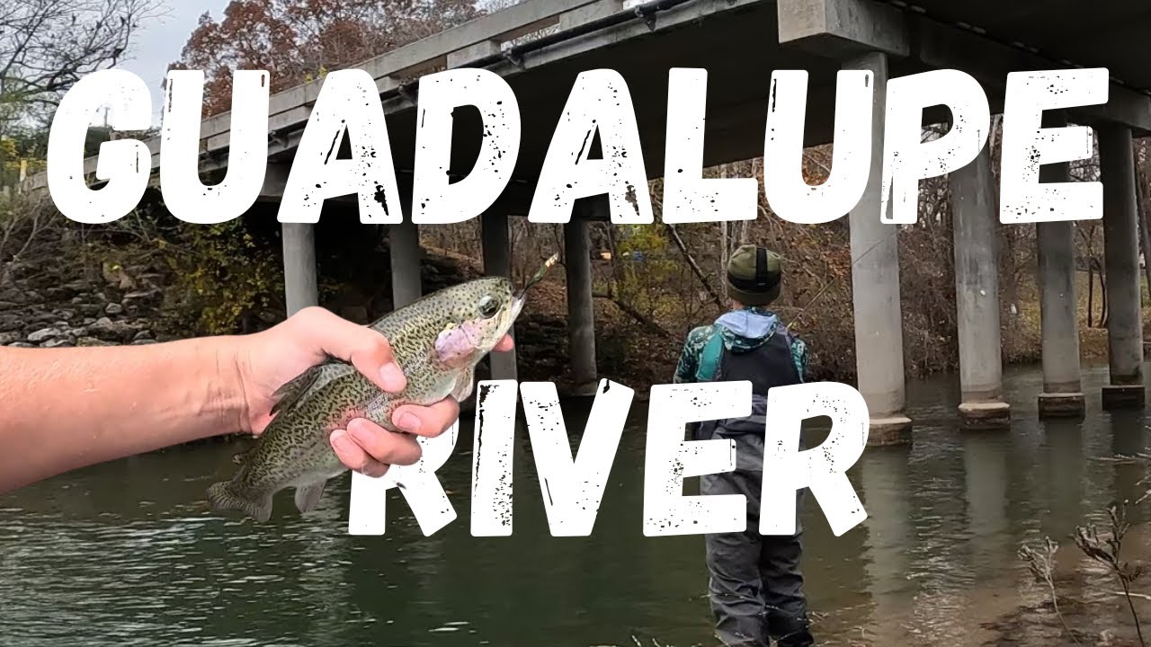 Ловля форели на реке Гуадалупе
