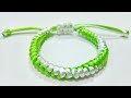 HƯỚNG DẪN LÀM VÒNG TAY MAY MẮN ĐƠN GIẢN (1) How to make a bracelet simple - Macrame bracelet DIY