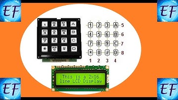Programación LCD 16x2 y keypad 4x4 (parte 1: funcionamiento)