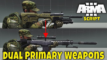Swap between 2 Primary Weapons on the fly with this Script for Arma 3