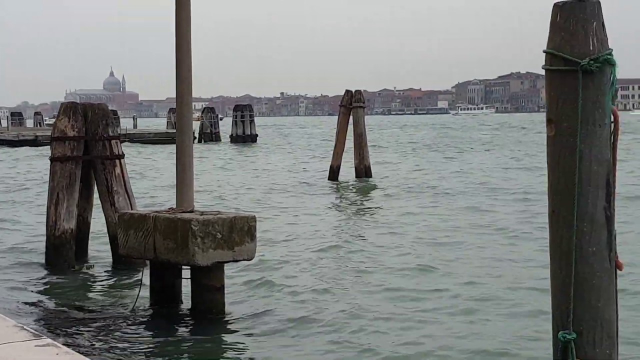 The view of Hotel Hilton Venezia from Zattere (S.Basilio)