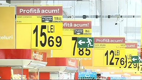 Romániában 9 százalékosra csökkent az élelmiszerek áfakulcsa