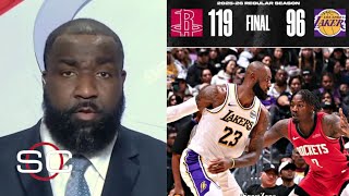 Espn Reacts To Kd & Amen Thompson Combined 51 Pts As Rockets Destroy Lakers 119-96 On Christmas Day