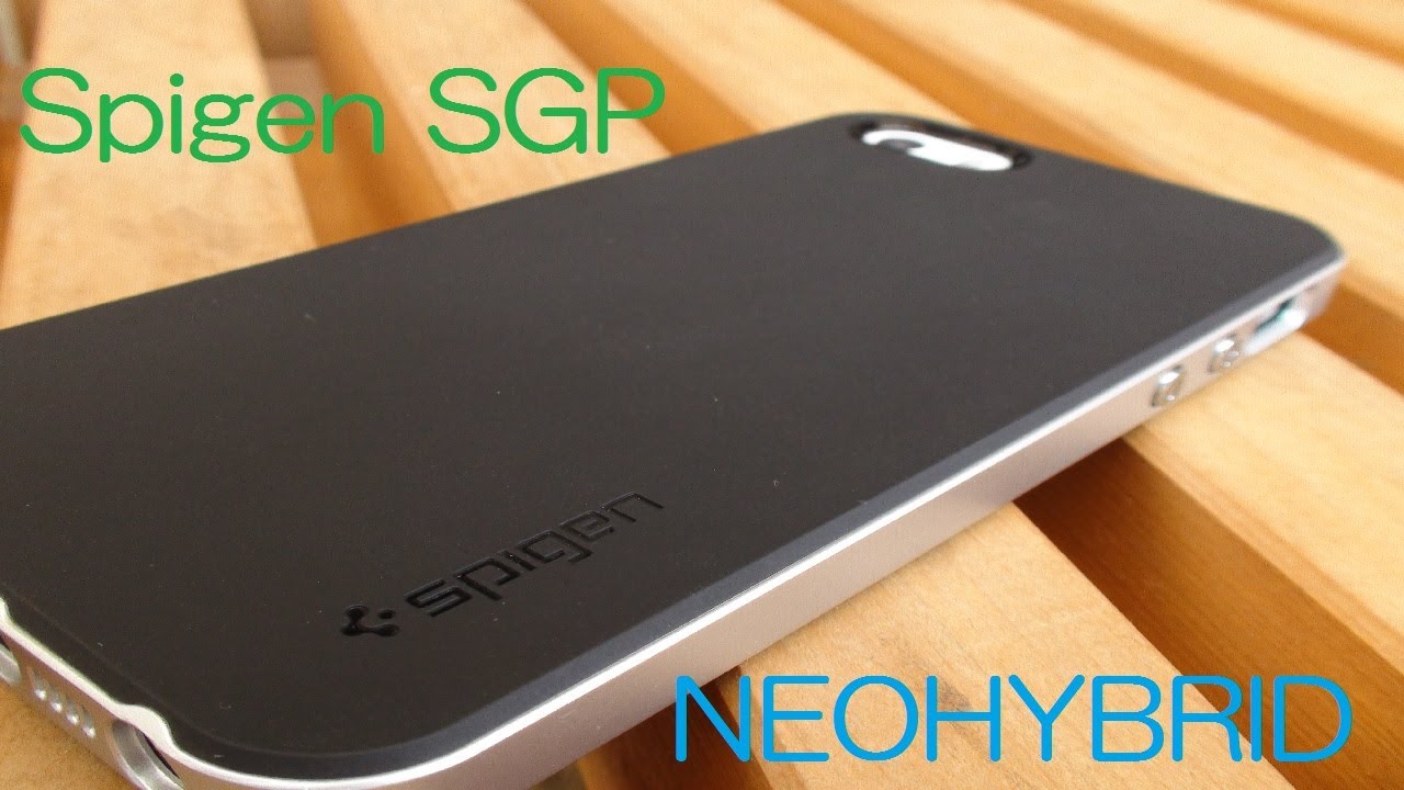 持ちやすくてかっこいいiphone5s 5ケース Spigen Sgp Neohybrid For Iphone5s 5 Youtube