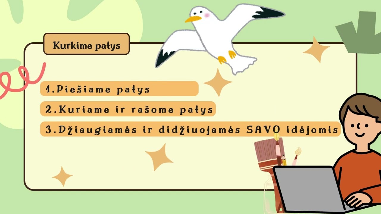 The Seagul and The Cat projekto susitarimai