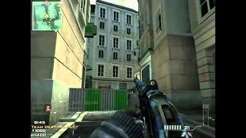 Modern Warfare 3 MW3  Crazy Throwing Knife Kill