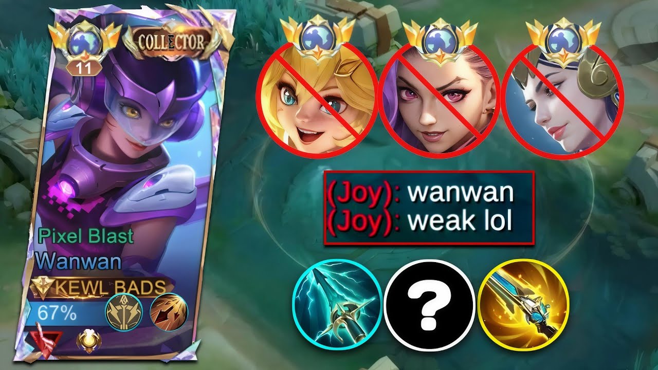 THEY UNDERESTIMATE MY NERFED WANWAN BUT THIS GLOBAL BUILD CAN'T BE STOPPED!!💀