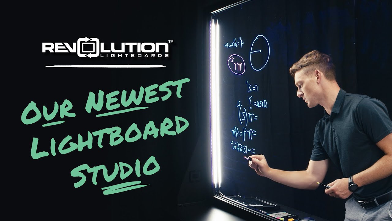 Our Newest Lightboard Studios, Revolution Lightboards