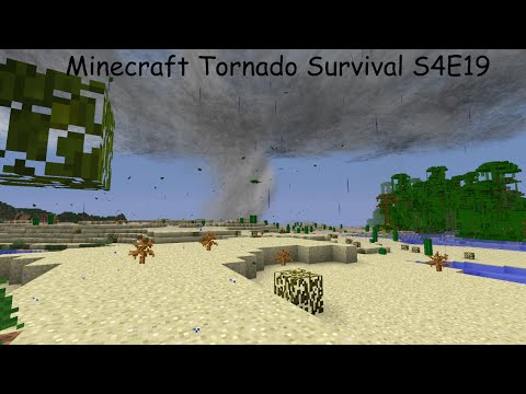 Minecraft Tornado Survival (Localized Weather Mod) S5E7 