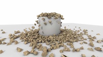 Lightwave 11 Bullet physics test 2