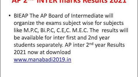 HOW TO CALCULATE AP INTER 2ND YEAR MARKS 2021