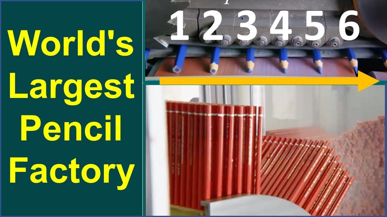 World's Largest Pencil Factory Comb Making How Matchsticks are made