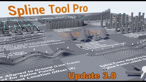 Spline Tool Pro for Unreal Editor - Update 3.0