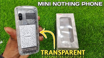 Transparent Lava A1 Clear! The Nothing Phone of Keypads?