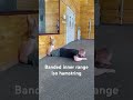 Banded inner range iso hamstring