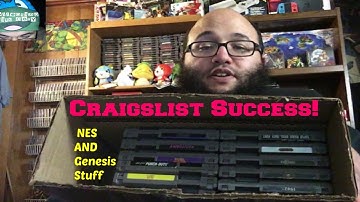 Craigslist Success! | NES and Sega Genesis Stuff | Collecting with Cory