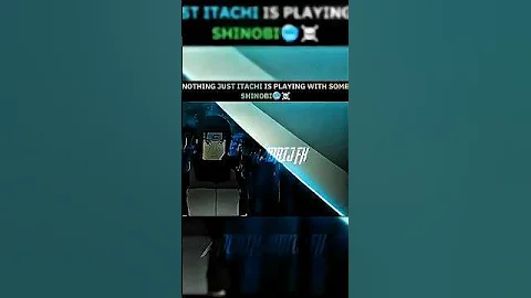 THE MOMENT WHEN ITACHI PROVES THAT WHY HE IS CALLED THE GOD OF GENJUTSU🥵🔥