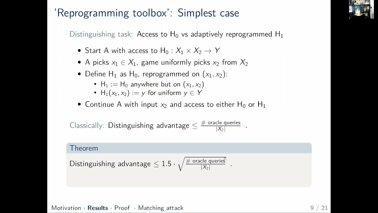 Tight adaptive reprogramming in the QROM - YouTube