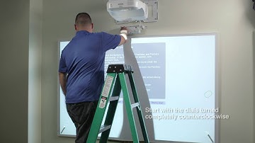 BrightLink 595Wi installation video - #10 Calibration