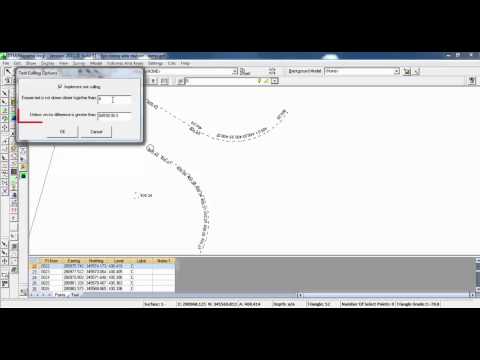 Topographic Processing - 13 Text editing