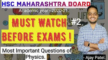 Most Most Most Important Questions of Physics | Ajay Patel |