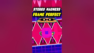 Stereo Madness, maar elke klik is een frame perfect! #geometrydash