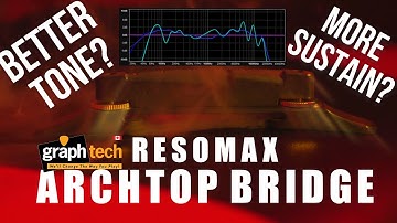 Best Archtop Bridge Ever?? ResoMax Archtop Bridge Comparison