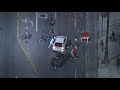 Driver attacked after driving through protest crowd in Hollywood | ABC7 Los Angeles