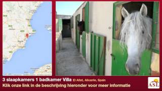 3 Slaapkamers 1 Badkamer Villa Te Koop In El Altet, Alicante, Spain