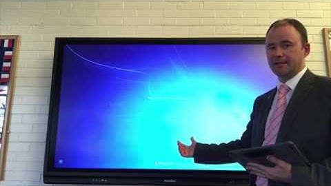 How to connect your iPad/iPhone to mirror onto an ActivPanel