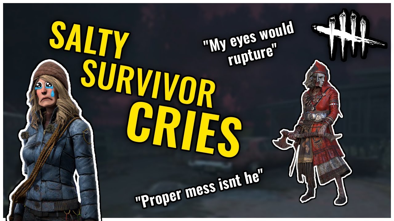 SALTY SURVIVOR CANT HANDLE LOSING! | Dead by Daylight - YouTube
