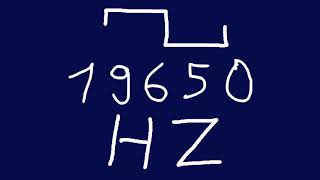 19650 hz square
